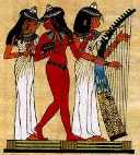 Bassorilievo raffigurante musici dell’antico Egitto